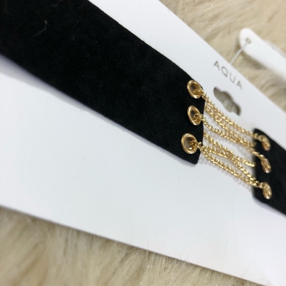 NORDSTROM AQUA Kylie corset choker necklace - Picture 3 of 8